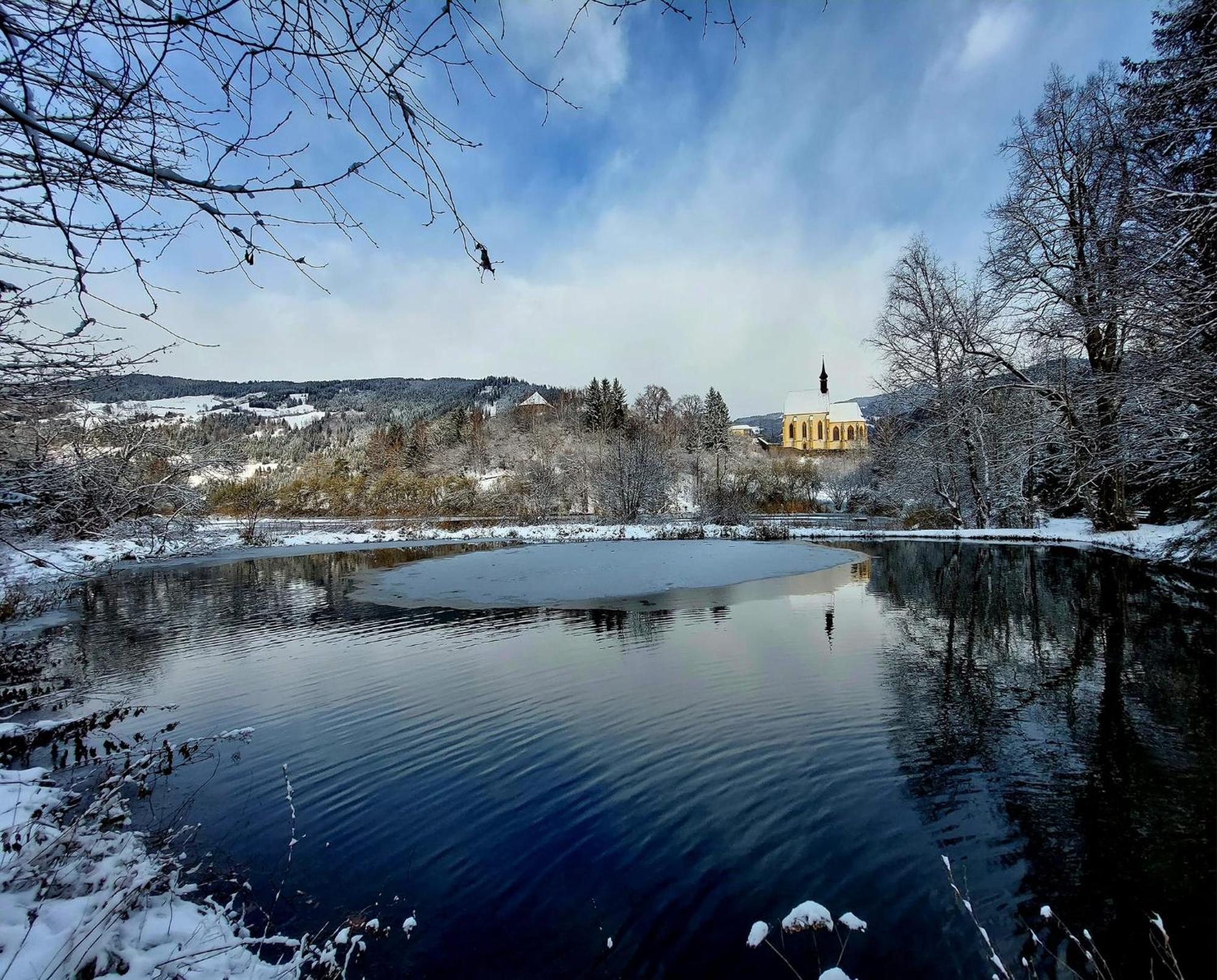 Gaestehaus Biobauernhof Mandl 무라우 외부 사진